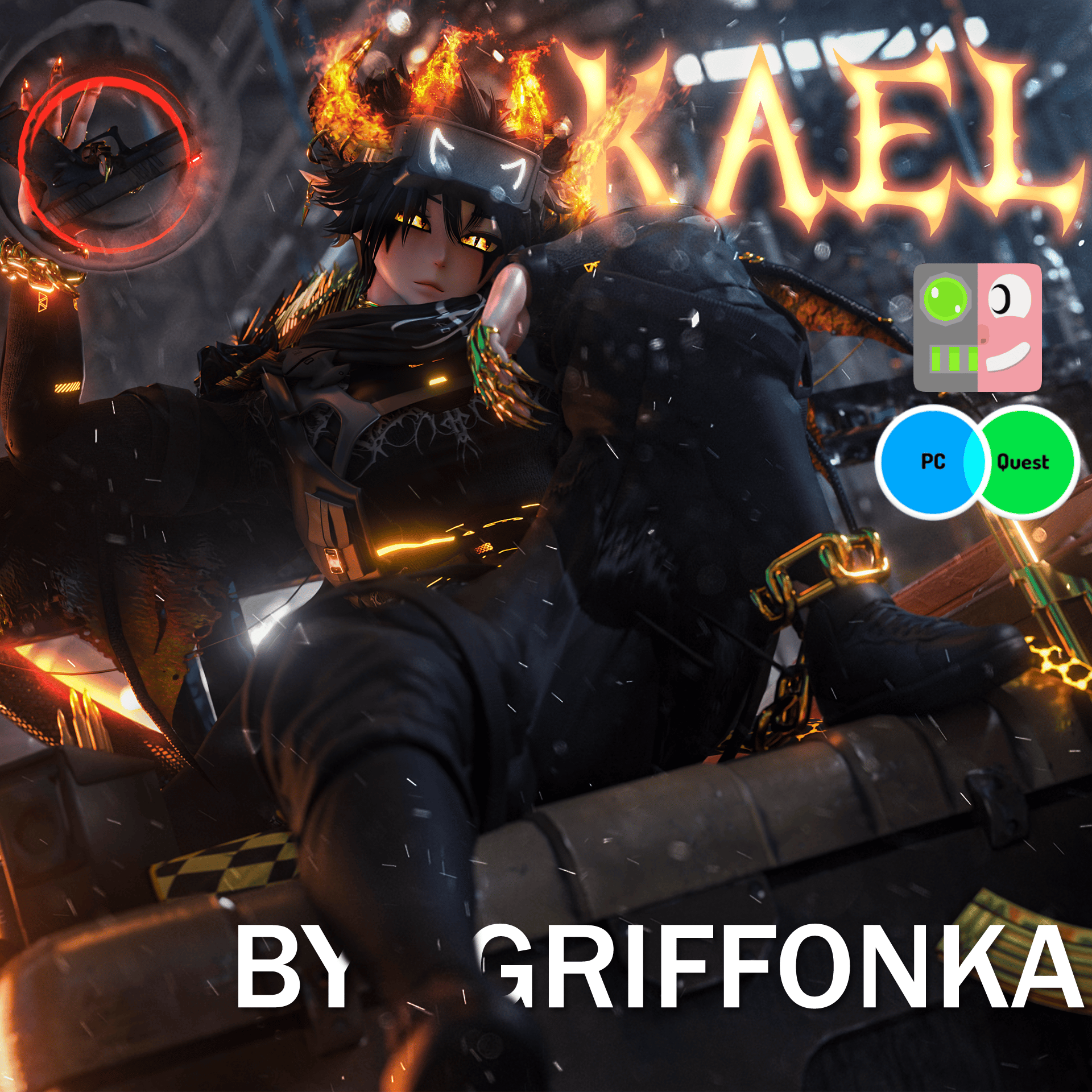 🔥KAEL🔥PC&QUEST&OPTI (face tracking) male