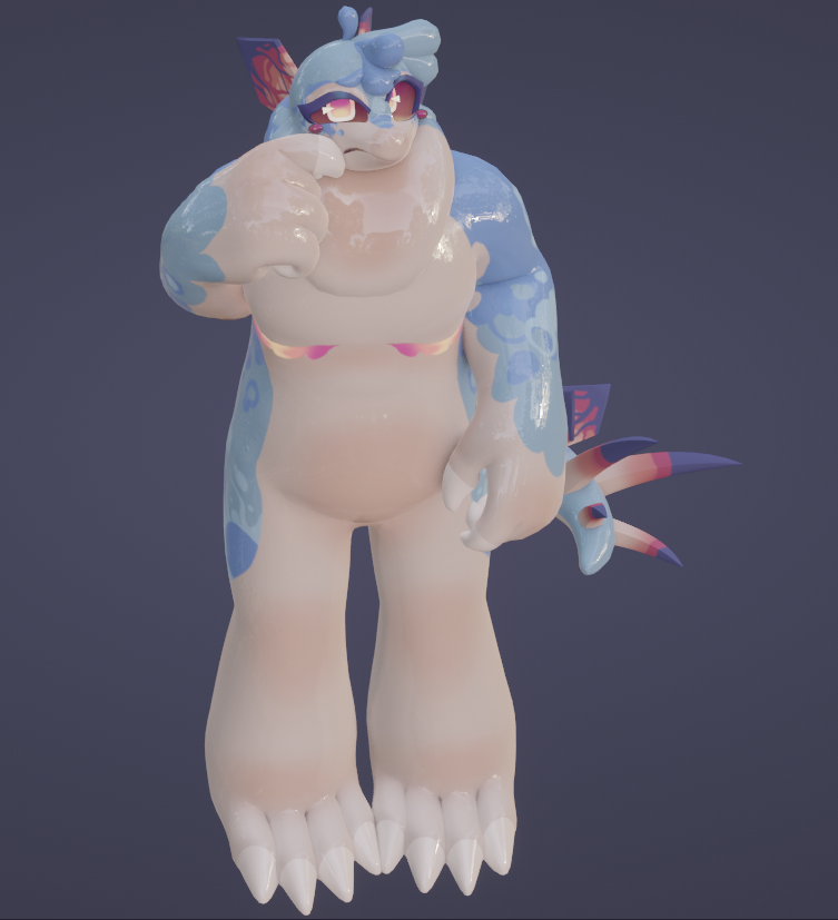 Soapy Stegosaurus / Sircu VRChat Furry Base
