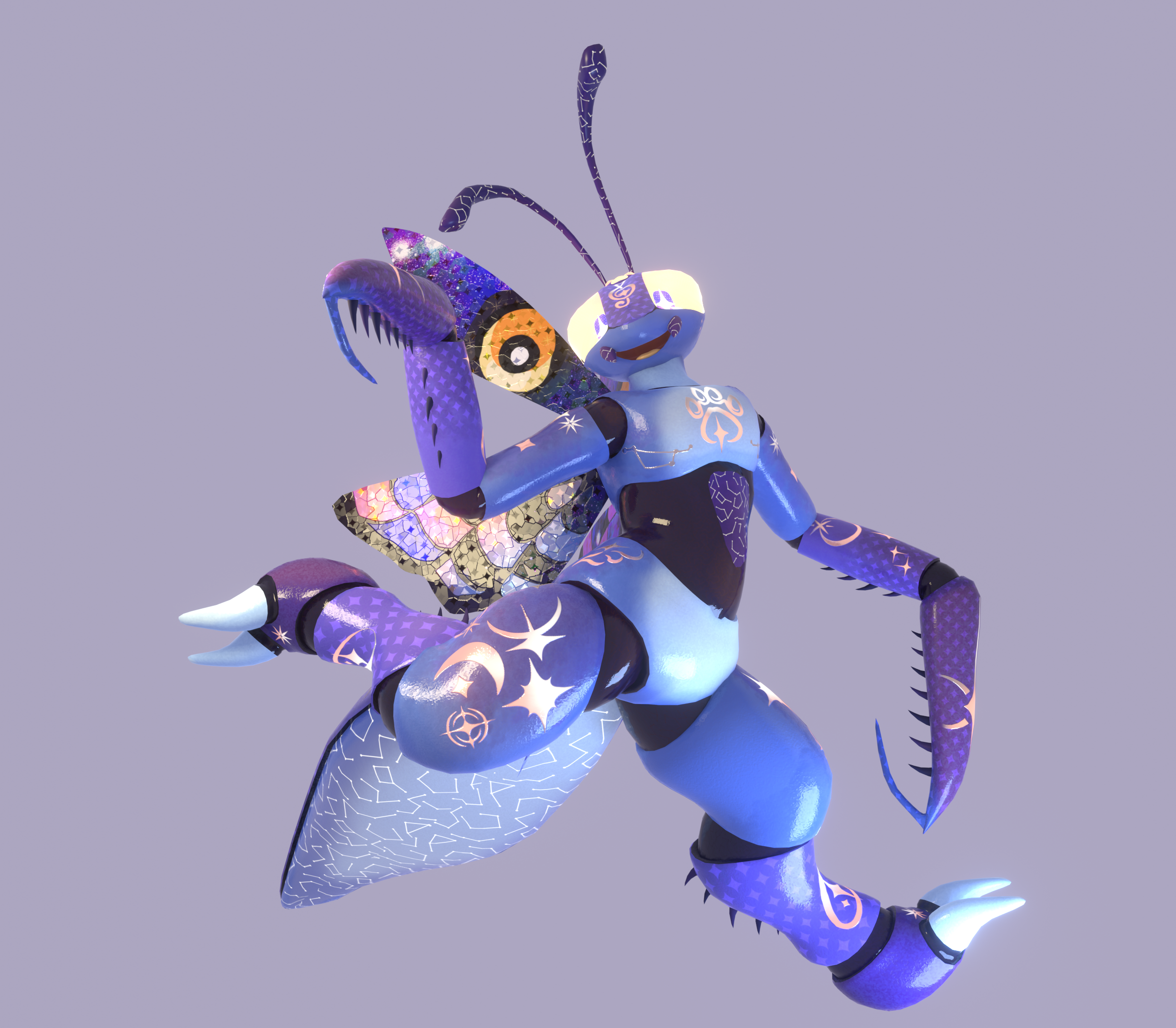 Silly Praying Mantis V2