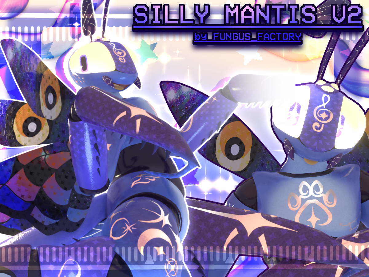 Silly Praying Mantis V2