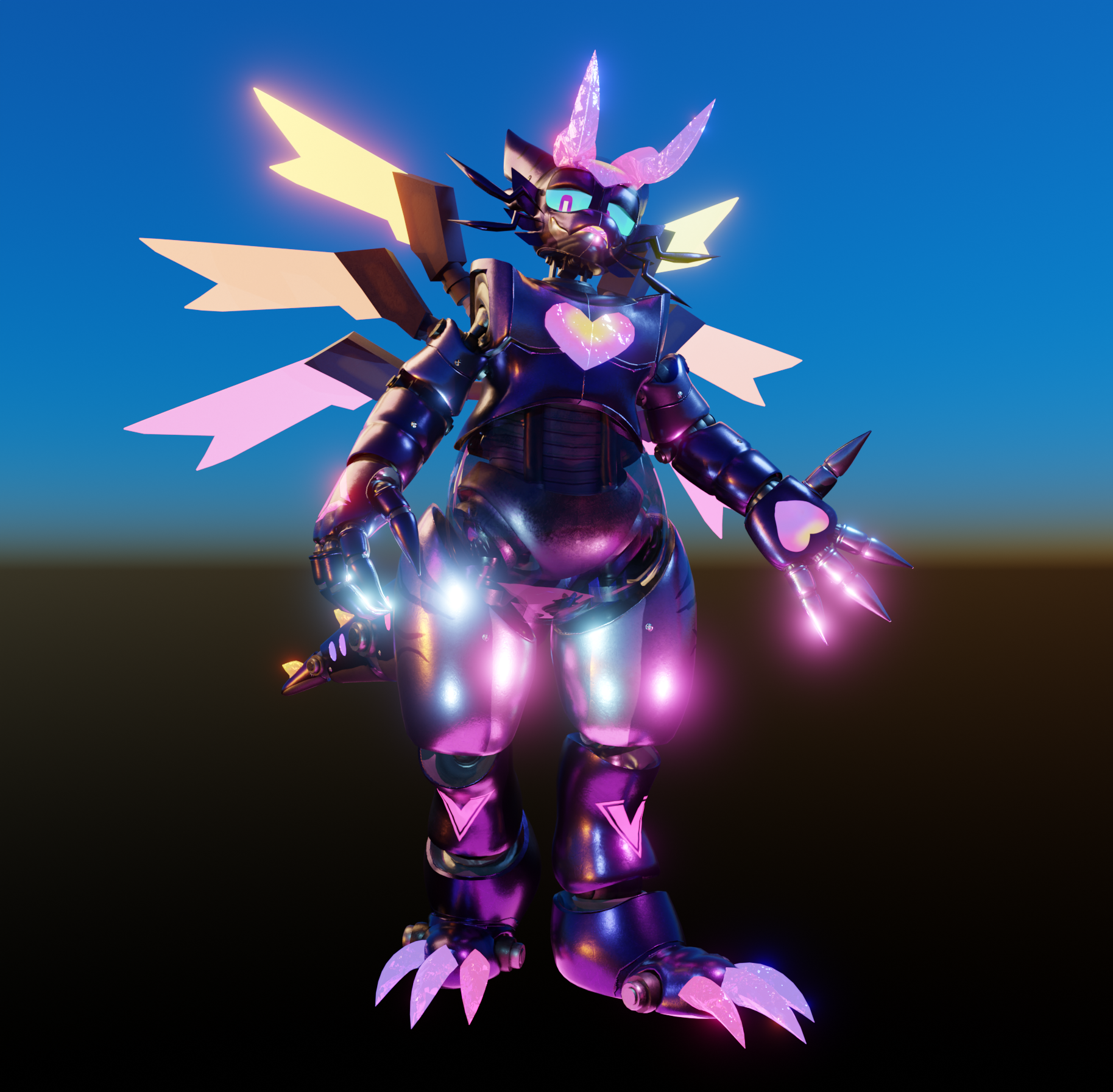 DRACO MACHINA ! Robot Dragon VRChat Furry Base!!