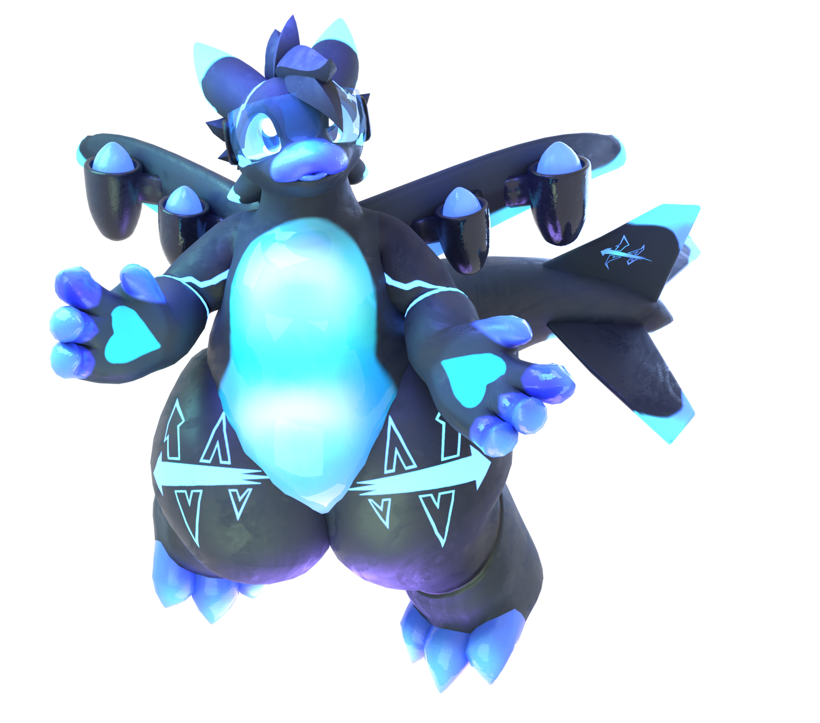 Stylized Aeromorph / Airplane Dragon