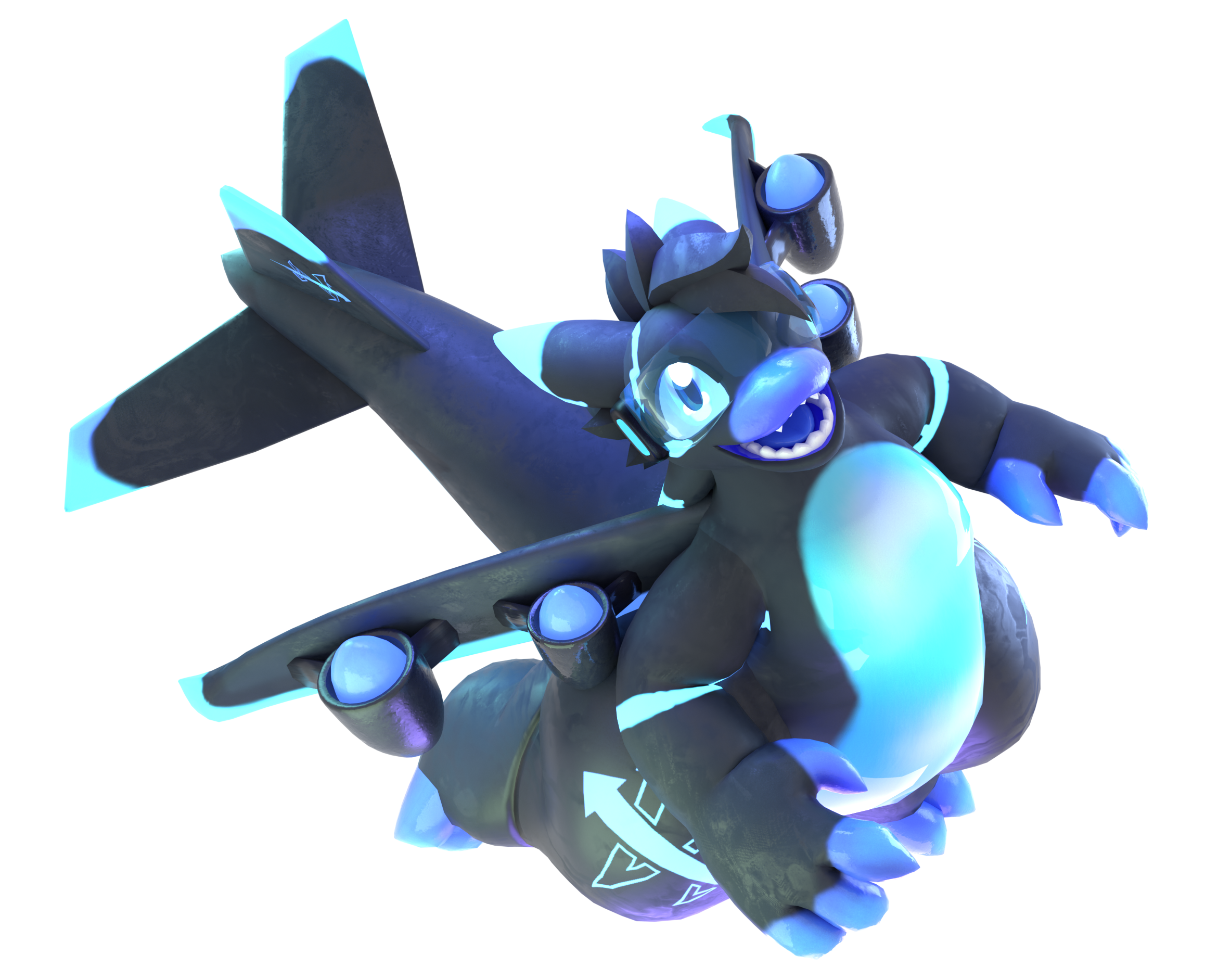 Stylized Aeromorph / Airplane Dragon
