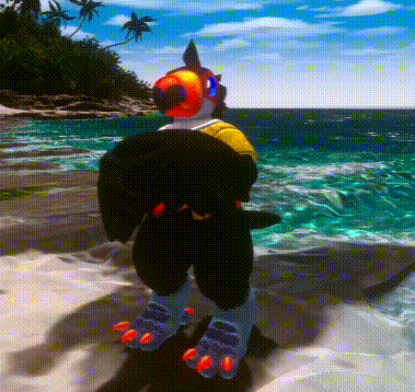 Stylized Toucan