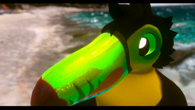 Stylized Toucan