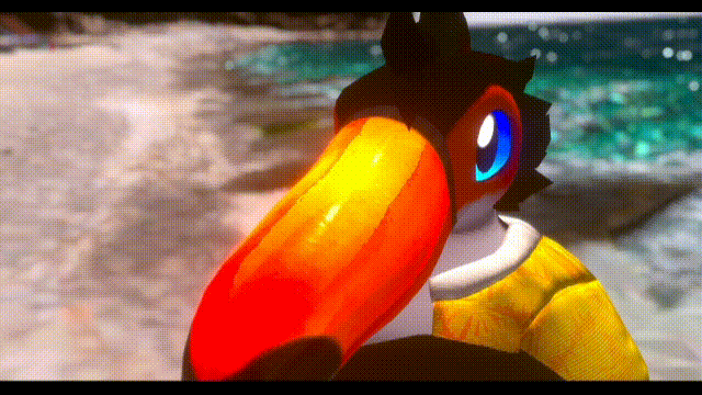 Stylized Toucan