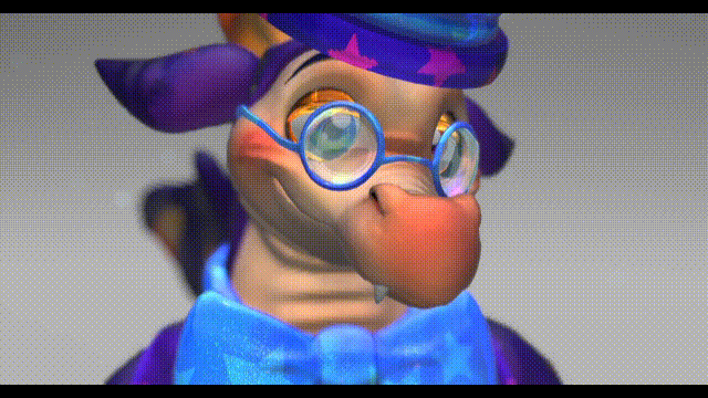 The Dragon Magician | Retro Animatronic Styled-Base
