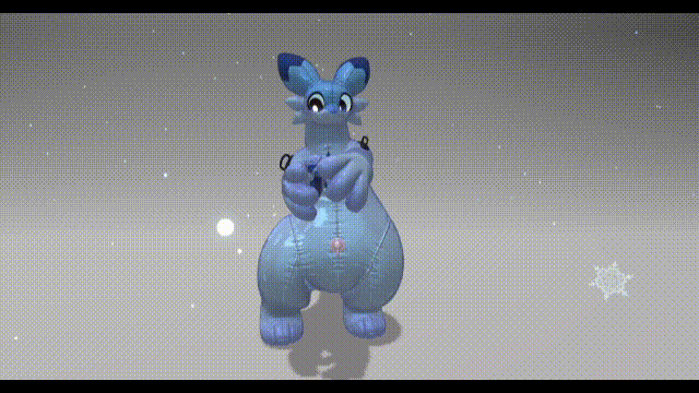 Stylized Chillet / Kemono Ferret Monster