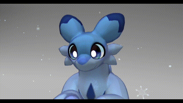 Stylized Chillet / Kemono Ferret Monster
