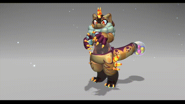 Candy Kaiju ! | Kemono Monster VRChat Avatar