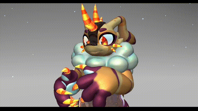 Candy Kaiju ! | Kemono Monster VRChat Avatar