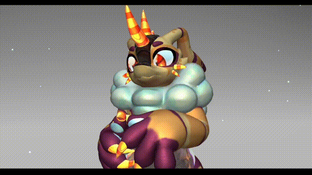 Candy Kaiju ! | Kemono Monster VRChat Avatar
