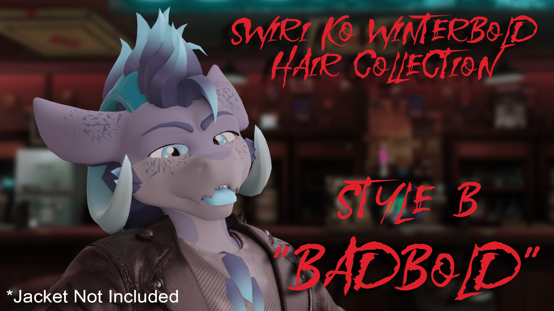 Winterbold Hairstyle - Badbold - VRChat Avatar Hair Asset