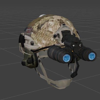 Modern Brain Bucket (with nightvision)