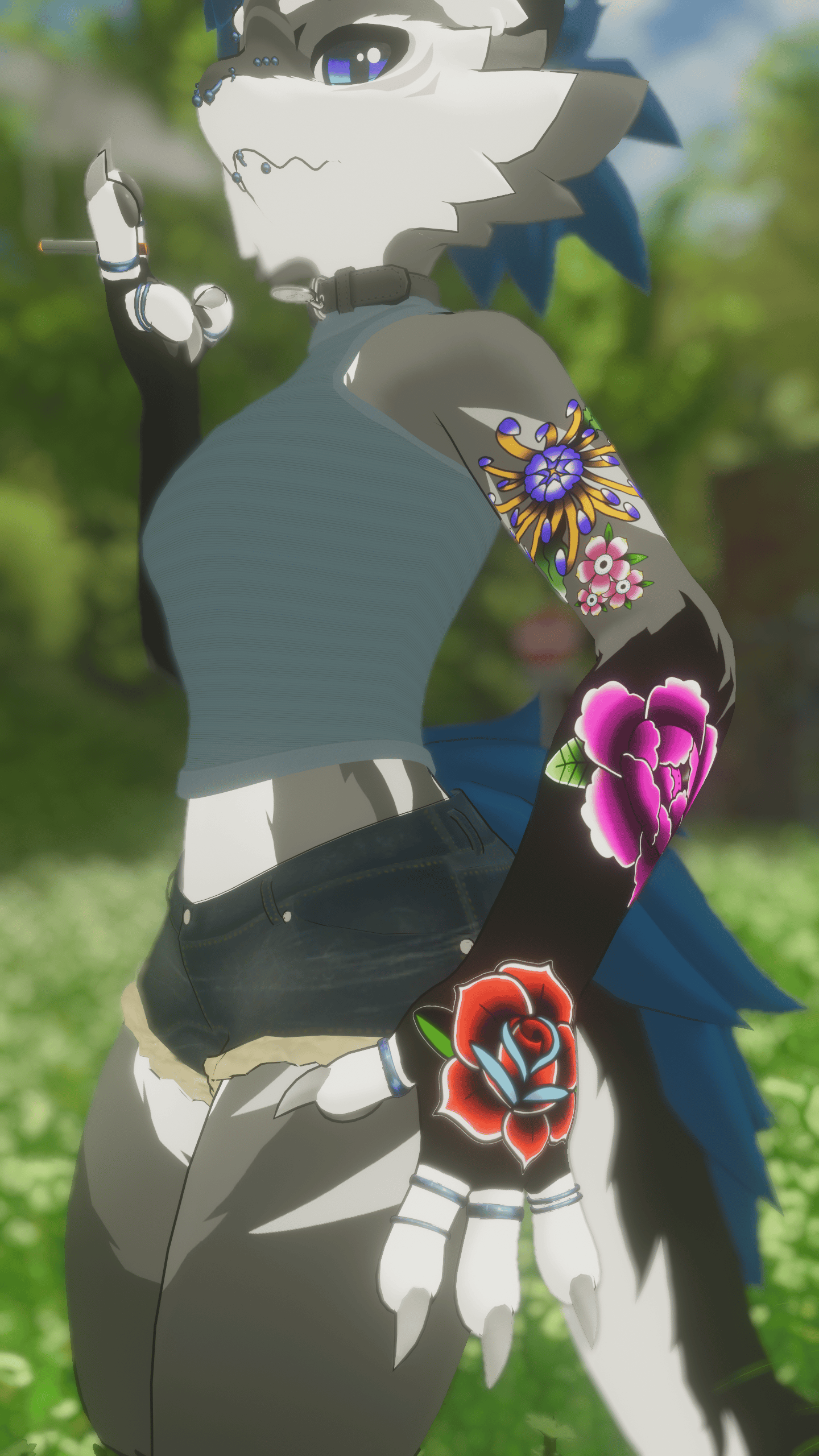 Nova Beast - Flower Tattoos