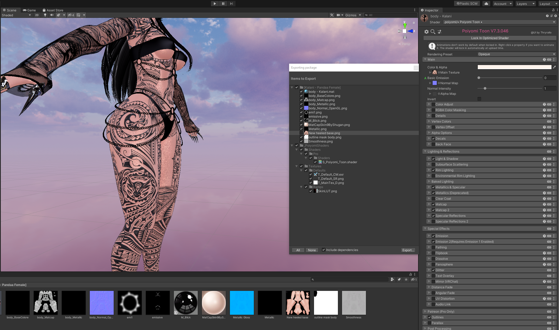 Kalani (Texture for Pandaabear Heeled Female)