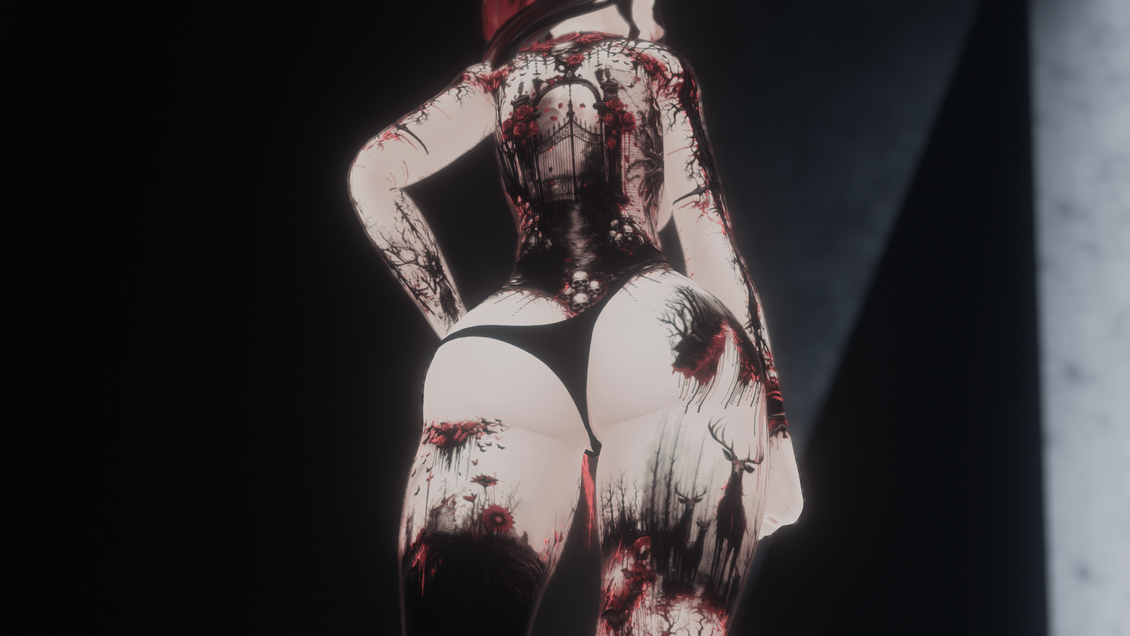 The Gates to Hell (Texture for Zinpia Zin Fit Female & Nikkie UTA Base)