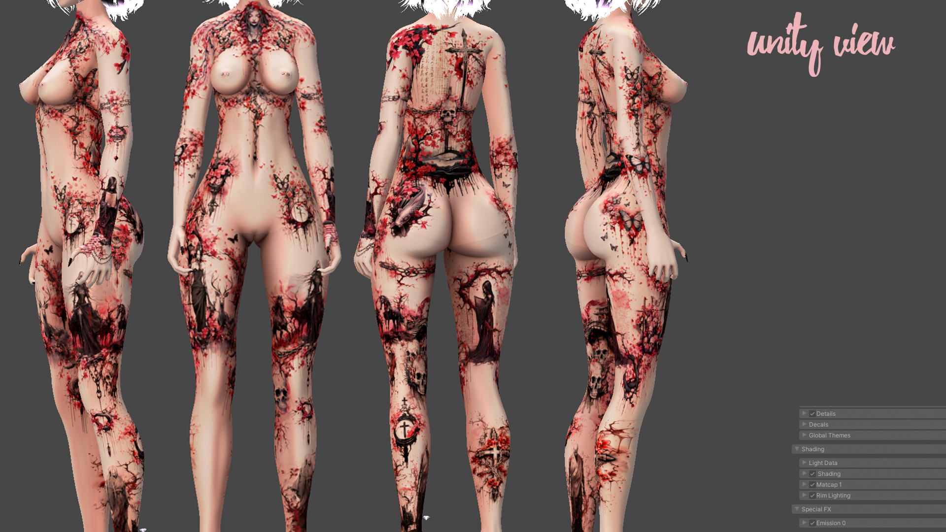 Ritual of Sakura (Texture for ZinFit Base)