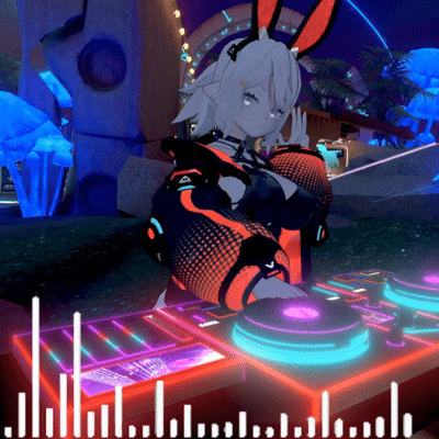Vrc avatar DJ system (can mixing)