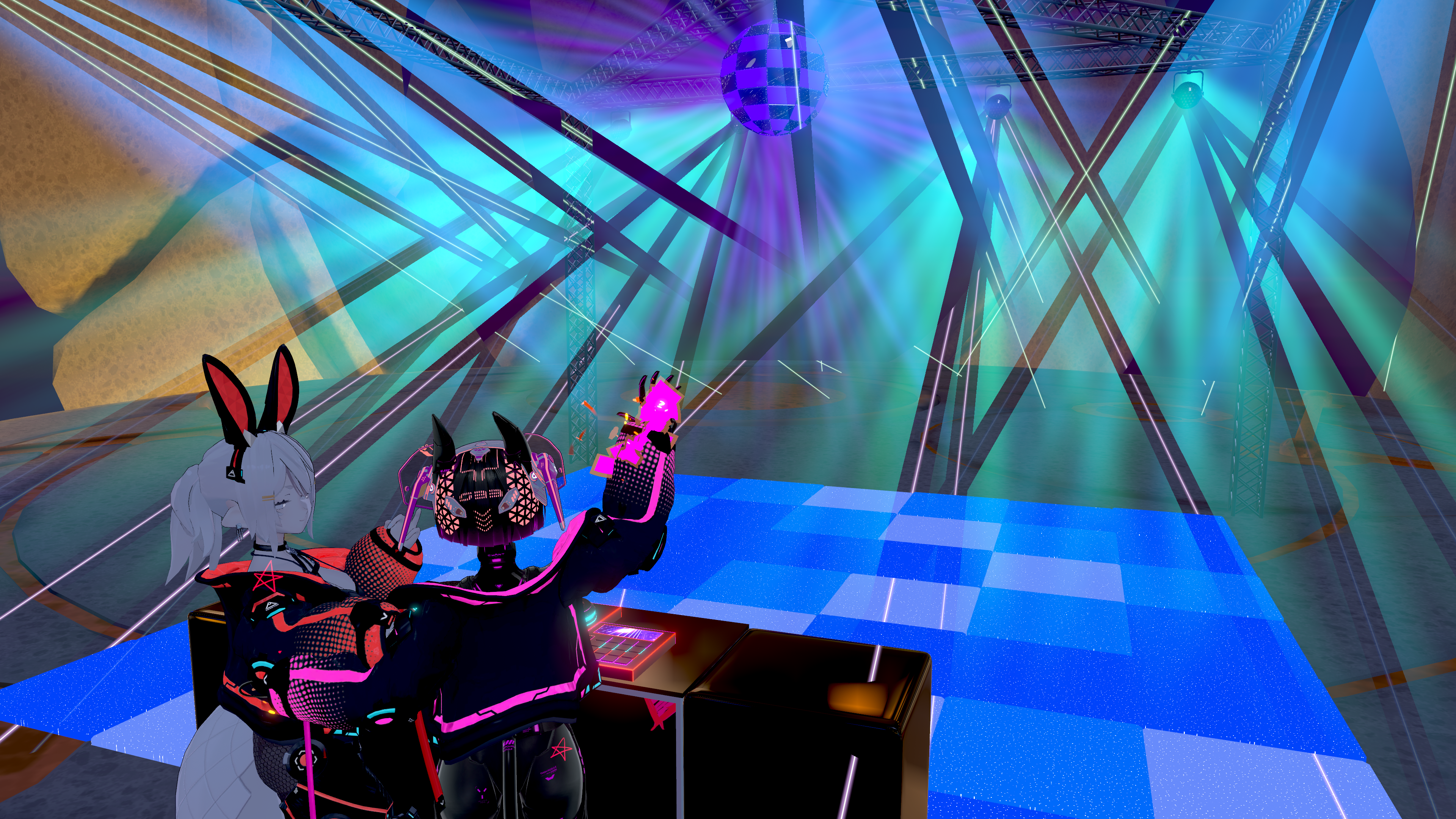 Vrc avatar DJ system (can mixing)