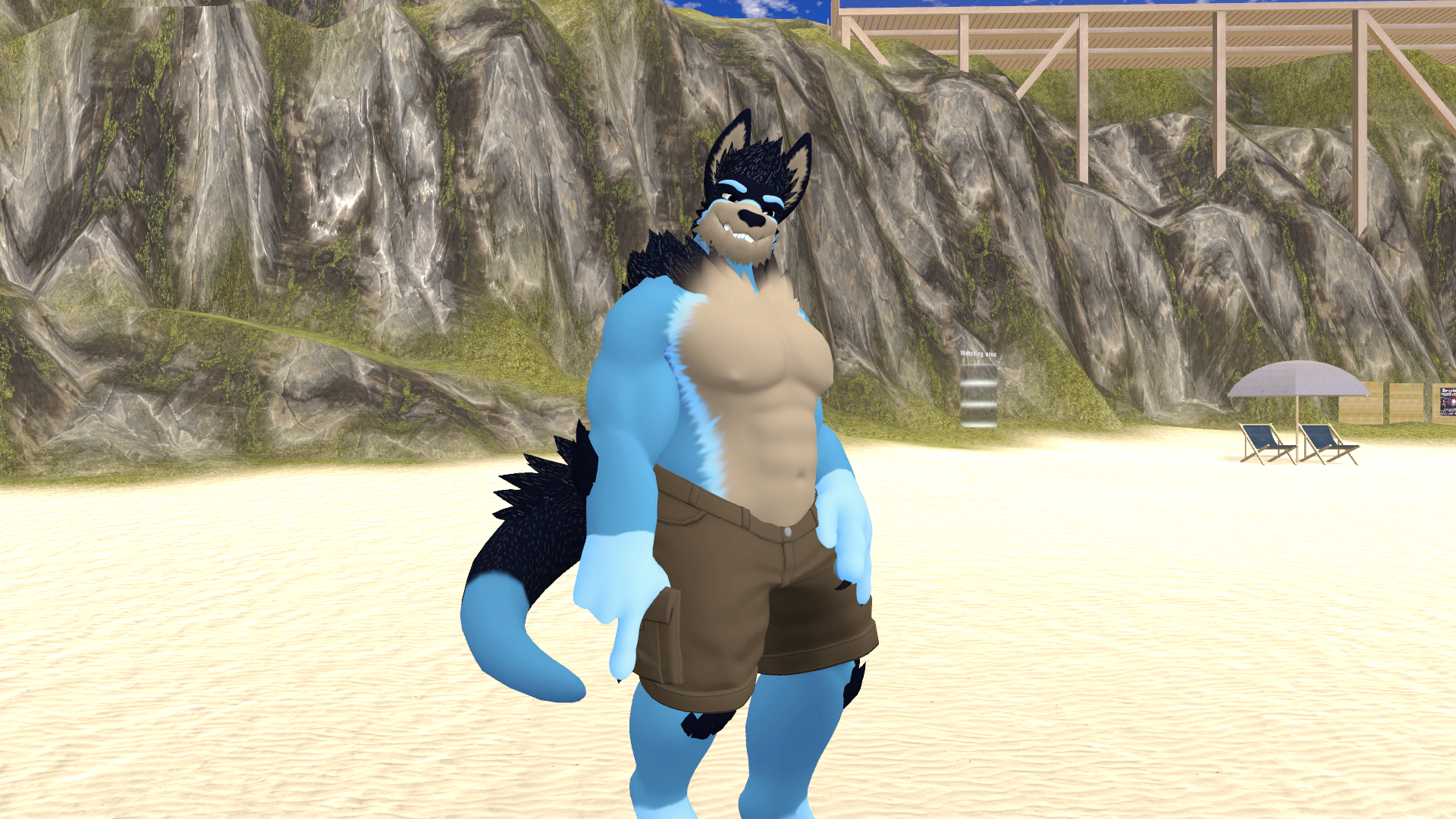 Bandit Heeler : Papa-Gen Texture SFW