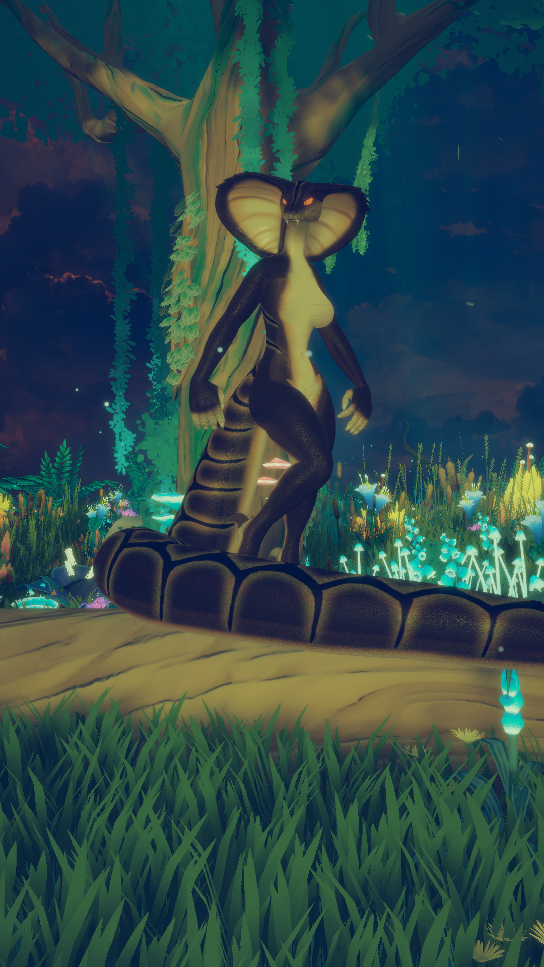 Reticulated Python - for the Orgin Snake/Naga Edit