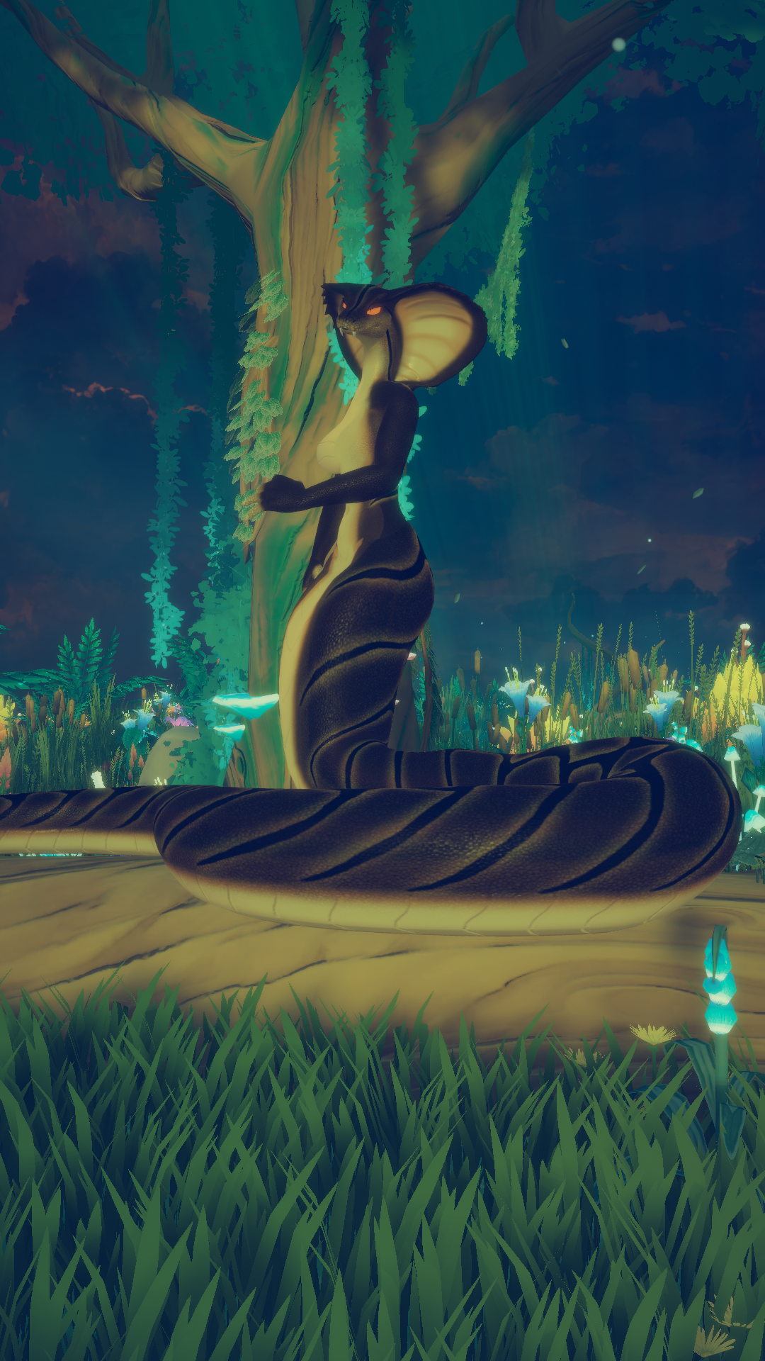 Reticulated Python - for the Orgin Snake/Naga Edit