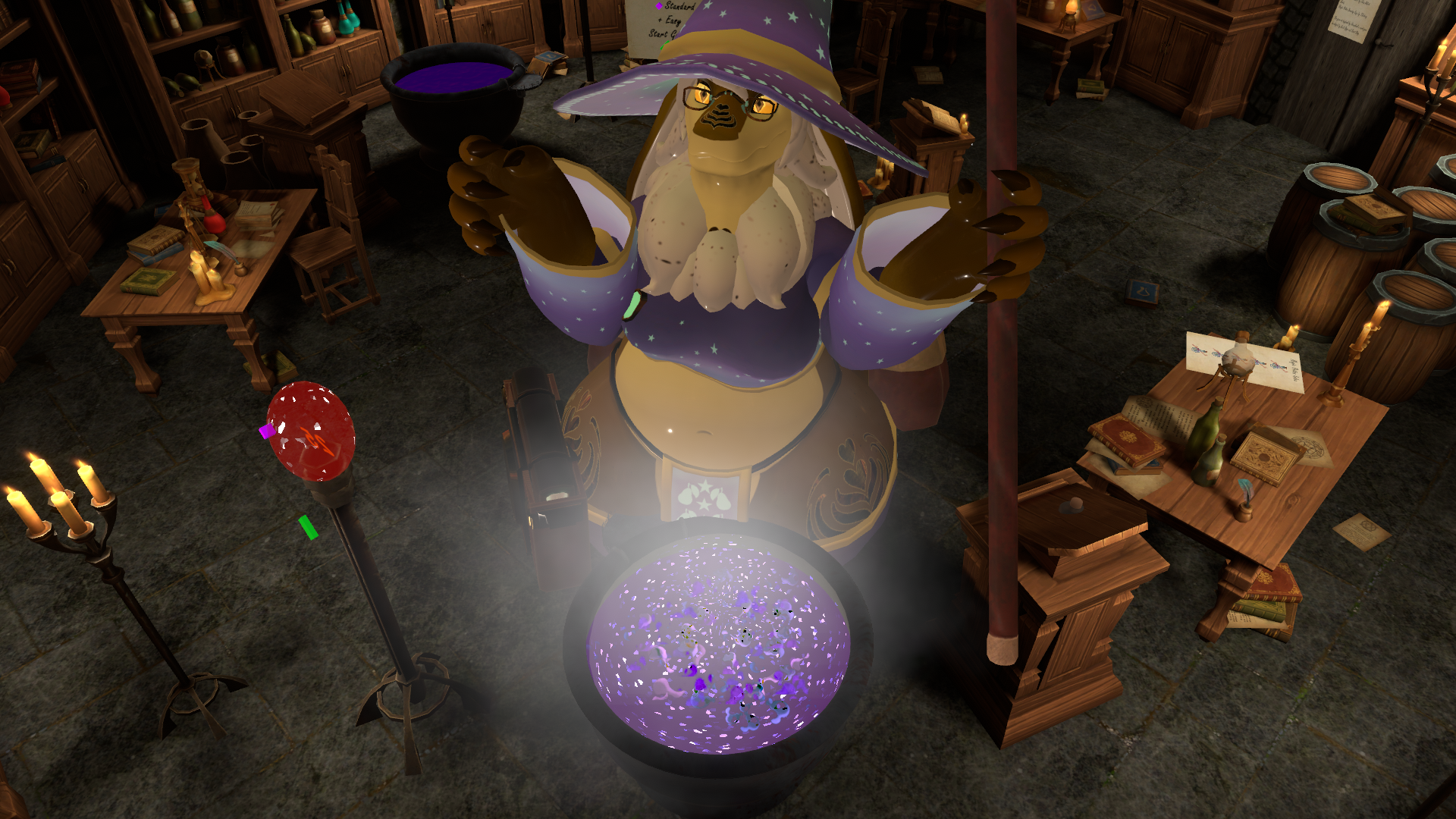 The Coffee Wizard ( Pear Wizard dragon Texture)