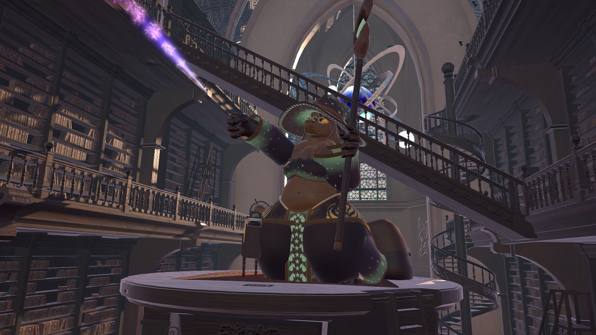 The Coffee Wizard ( Pear Wizard dragon Texture)