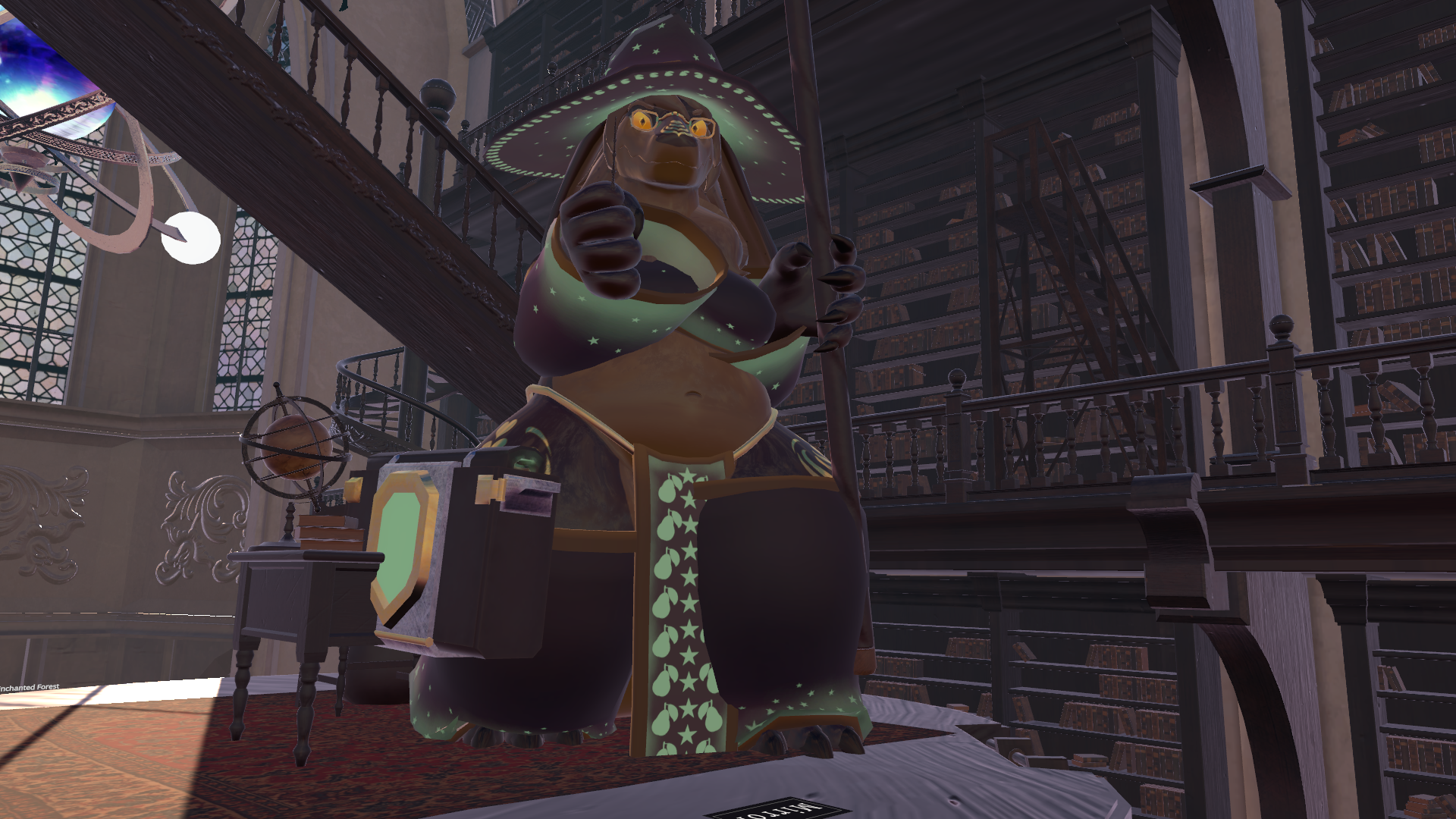 The Coffee Wizard ( Pear Wizard dragon Texture)