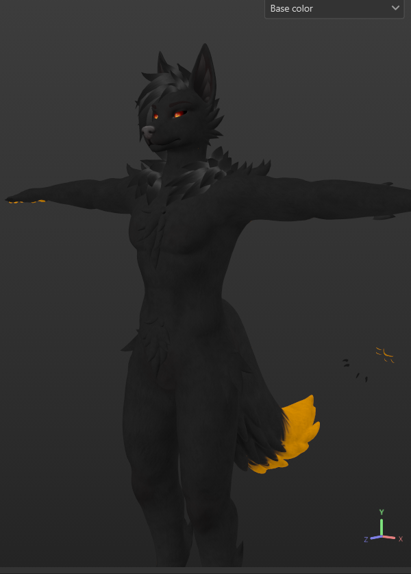 Espie texture for Foxipaws Dante, Aurora and Pepper