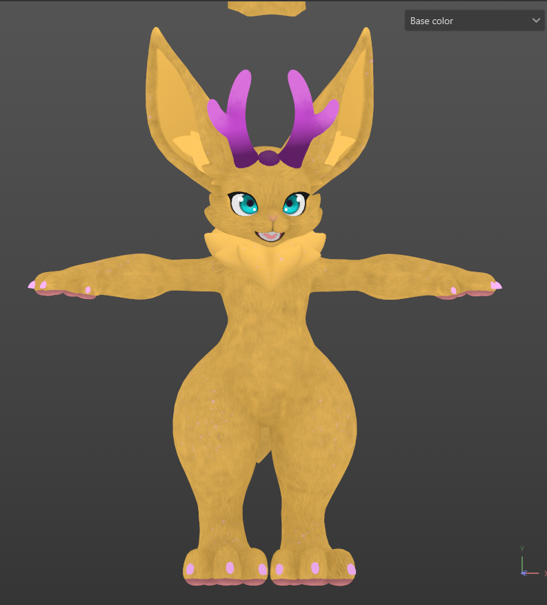 Verbunny Fur Normal map