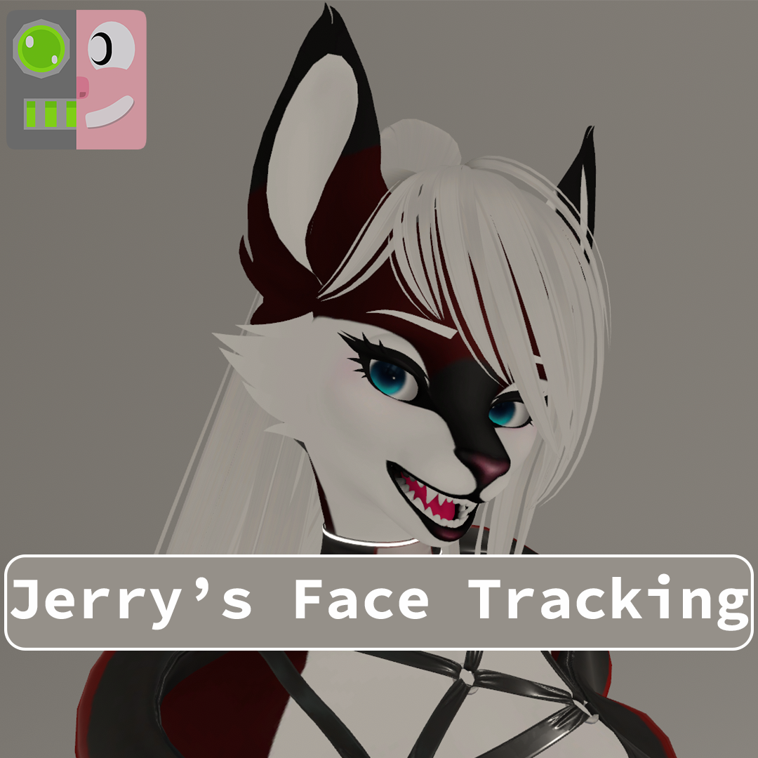 VRBASE Furry Female Jerry's Face Tracking Add-On