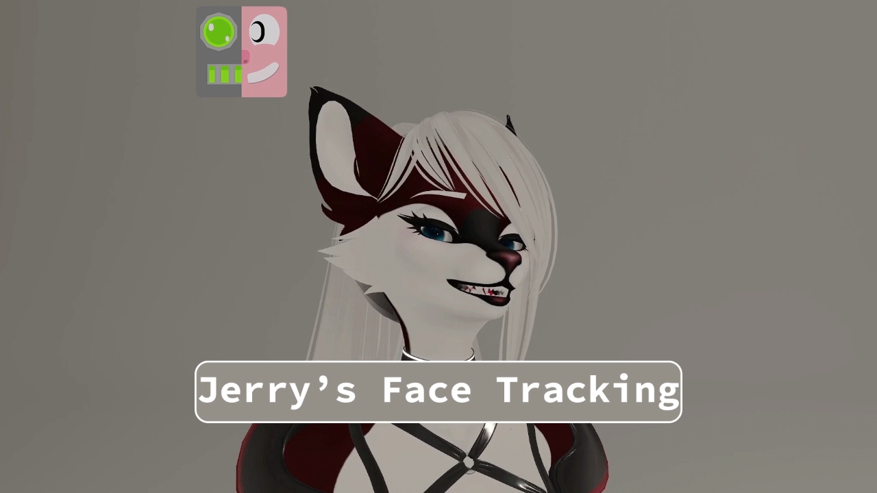 VRBASE Furry Female Jerry's Face Tracking Add-On
