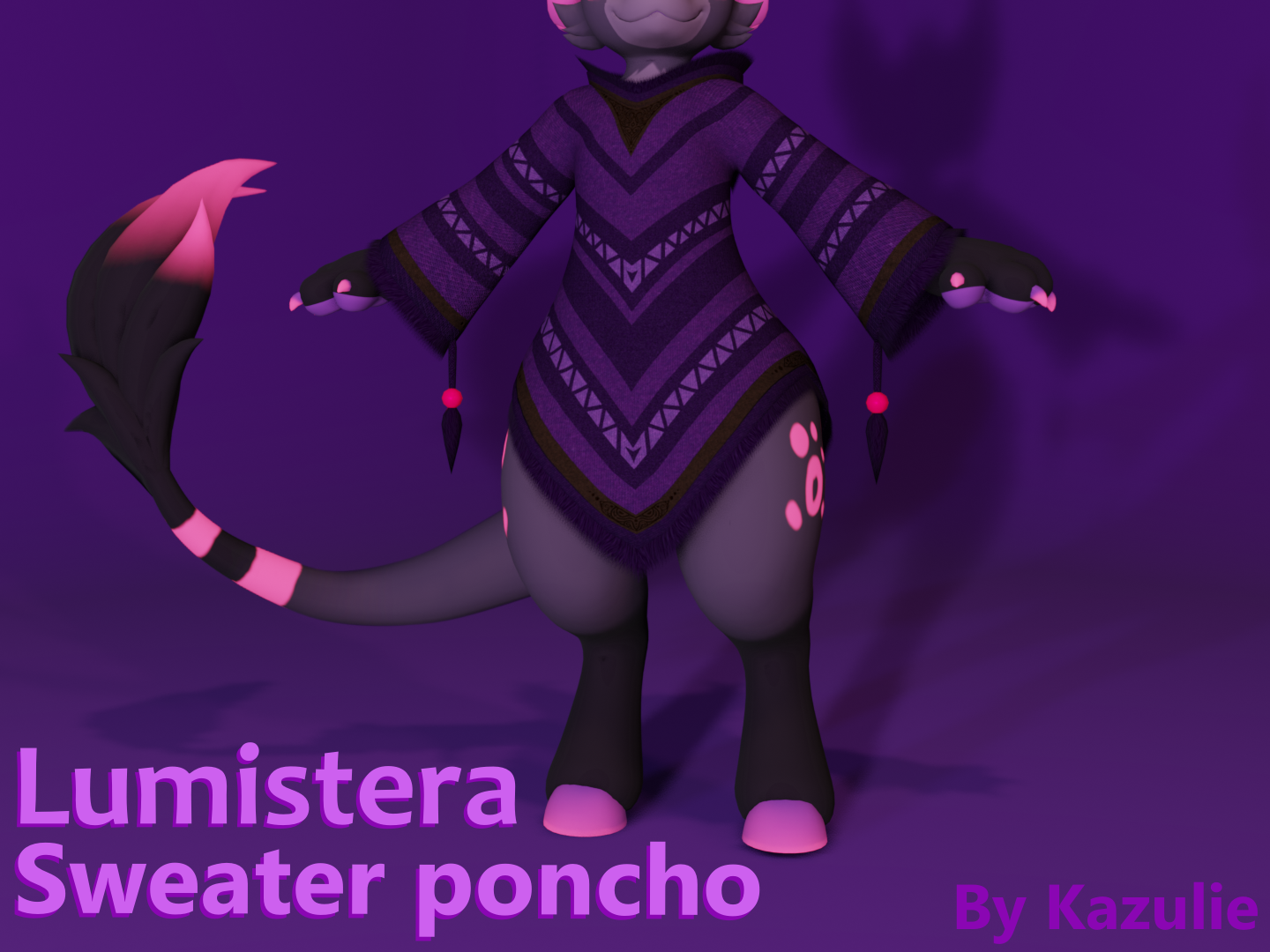 Lumistera sweater poncho
