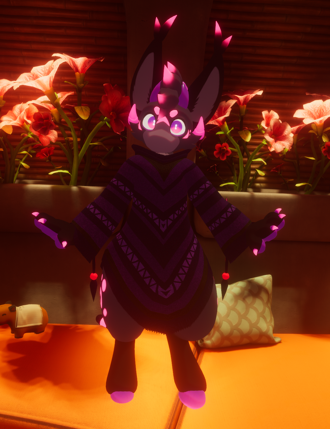 Lumistera sweater poncho