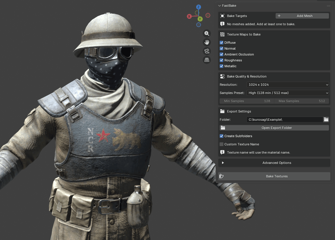 FastBake | Blender Addon