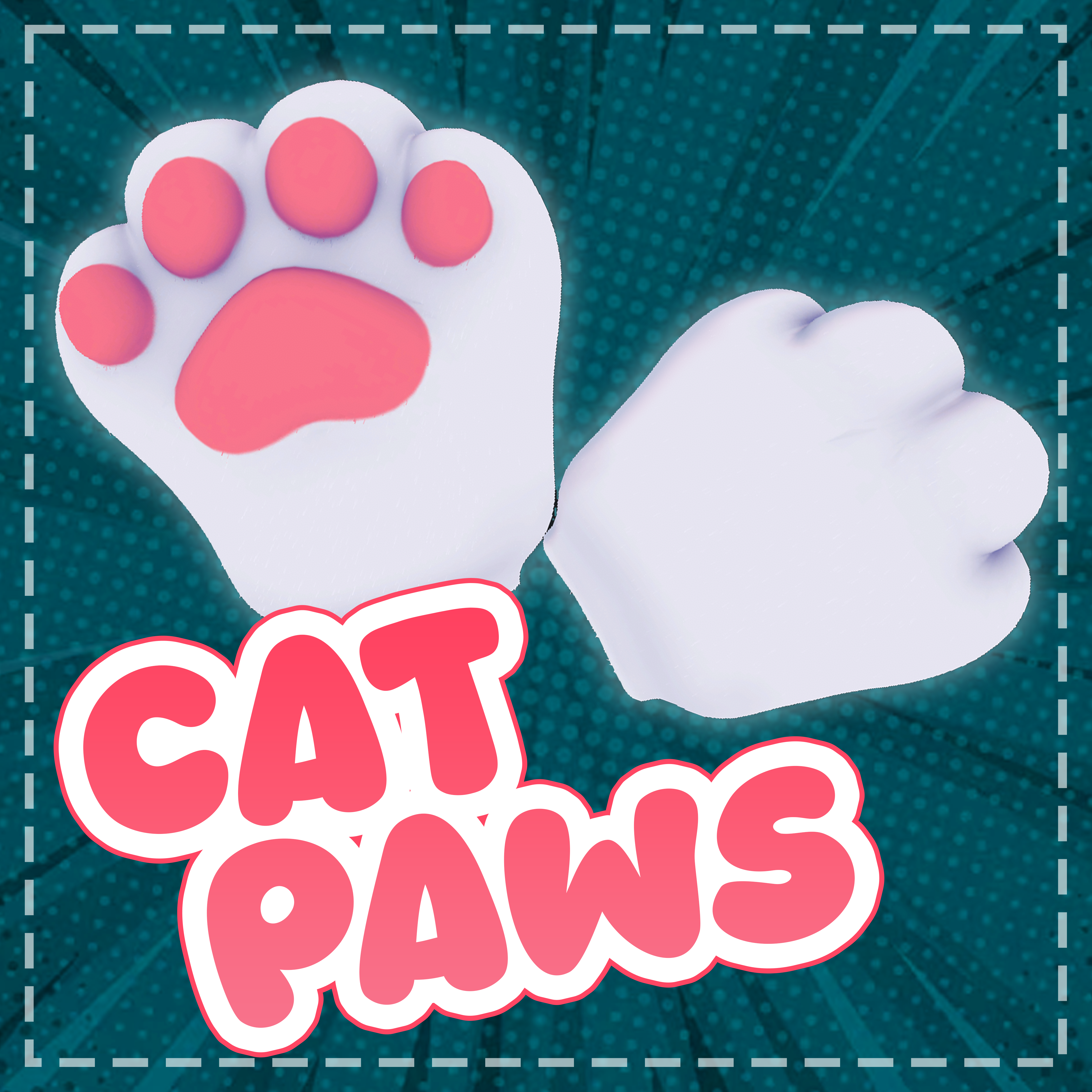 Cat Paws | For VRChat Avatars