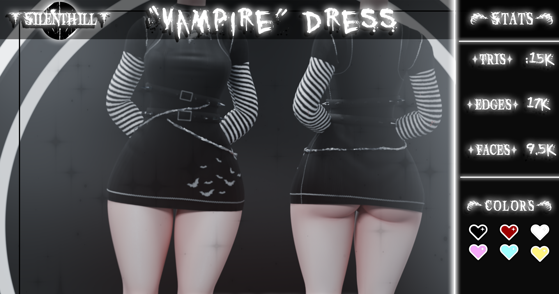 Vampire Dress (Commercial Use)