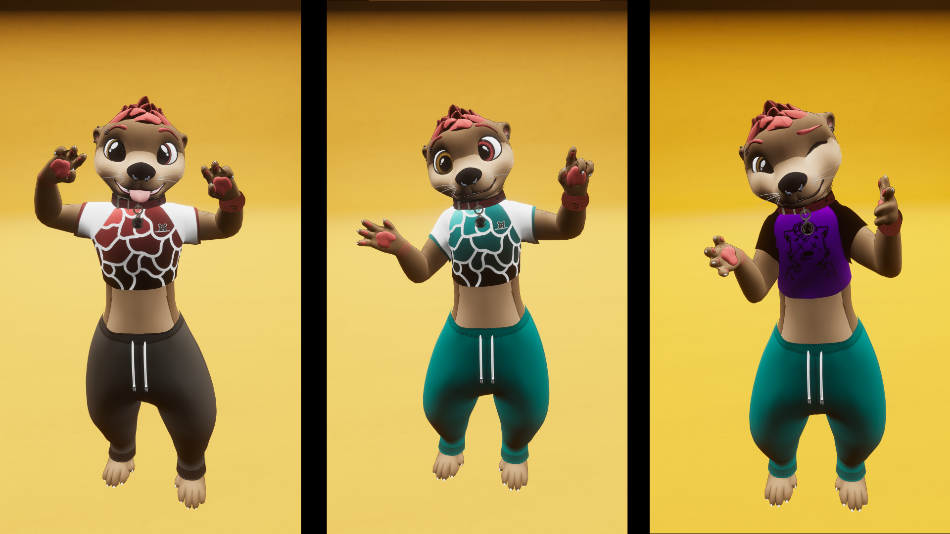 Cozy Clothing Set: Awtter Pop Crop Top and Sweet Sweats (PC & Quest)