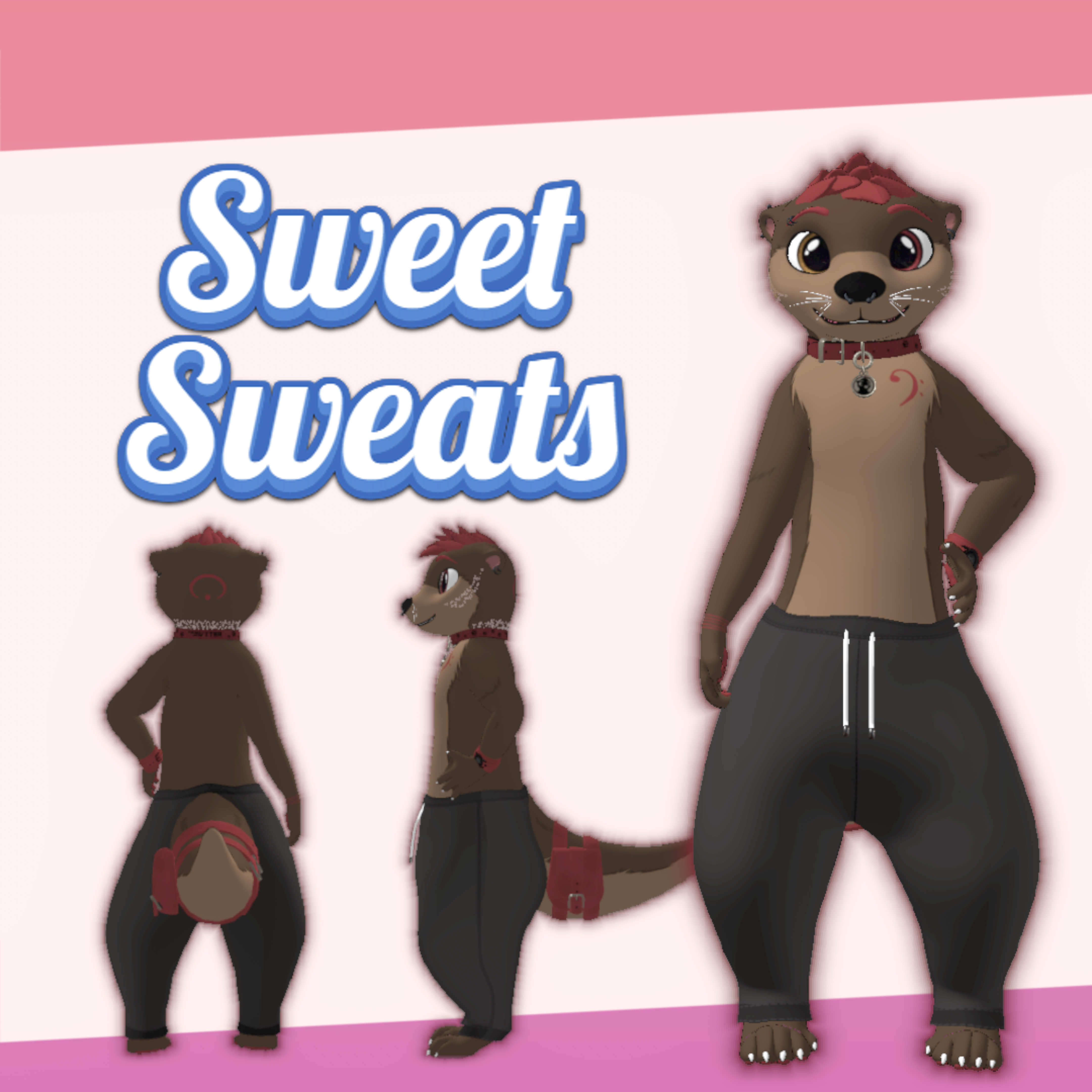 Cozy Clothing Set: Awtter Pop Crop Top and Sweet Sweats (PC & Quest)