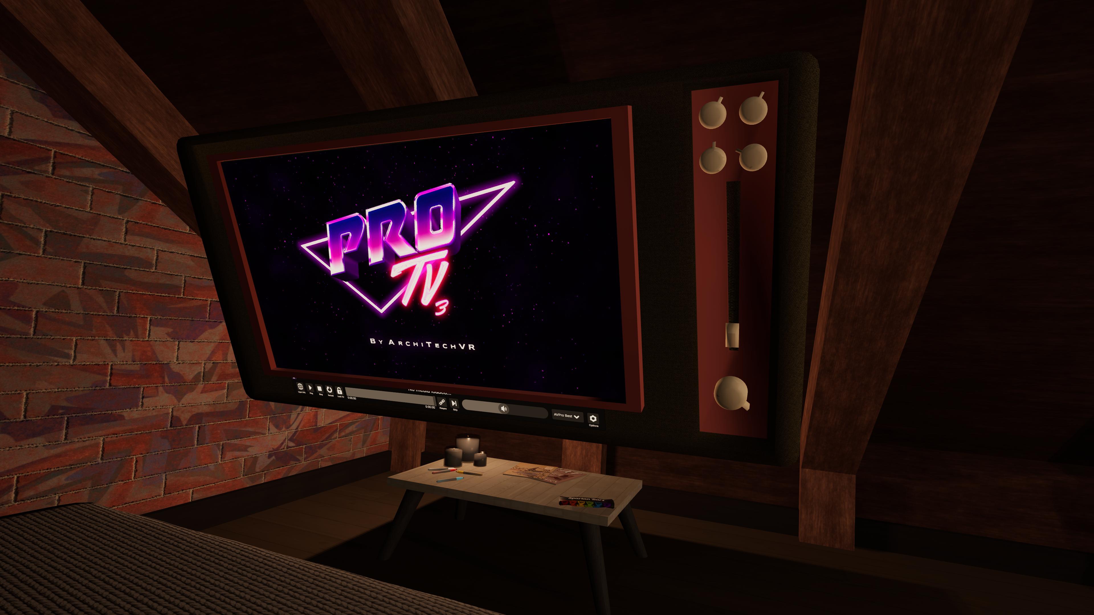 VRChat Homeworld - Retro Attic Reverie (PC & Quest)