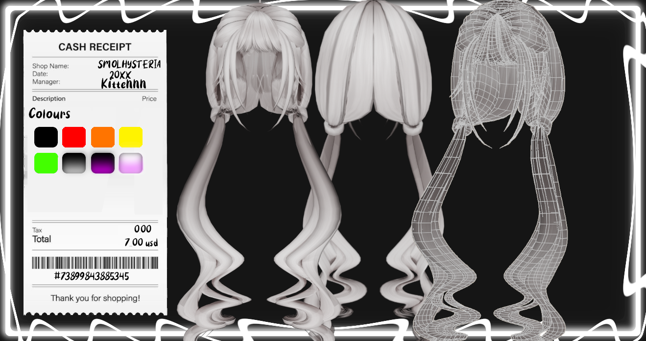 Smolhysteria // Hex Curls Hair