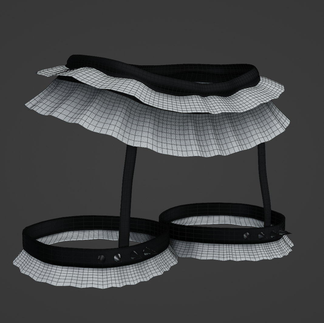 Frilly Garter