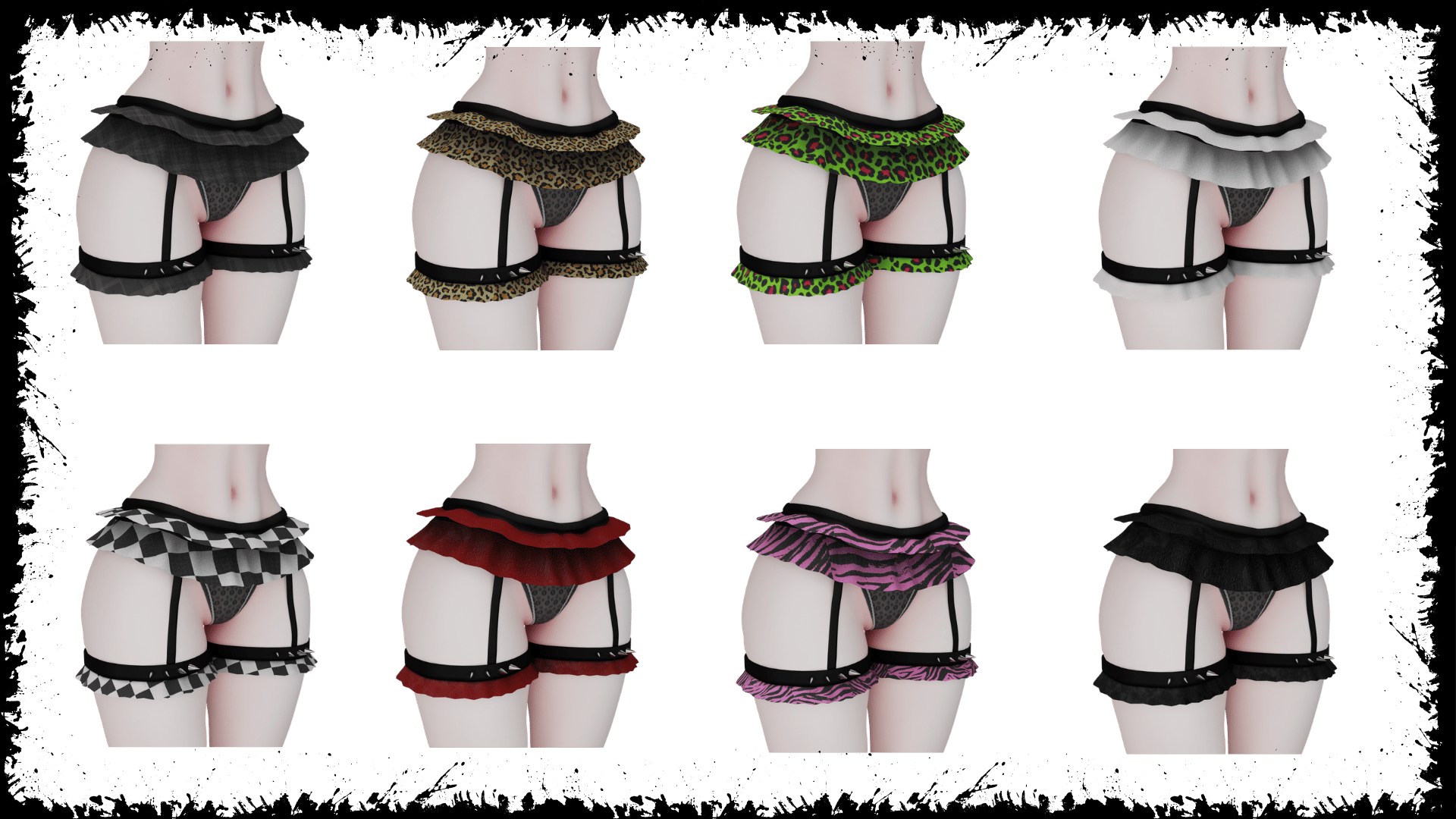 Frilly Garter