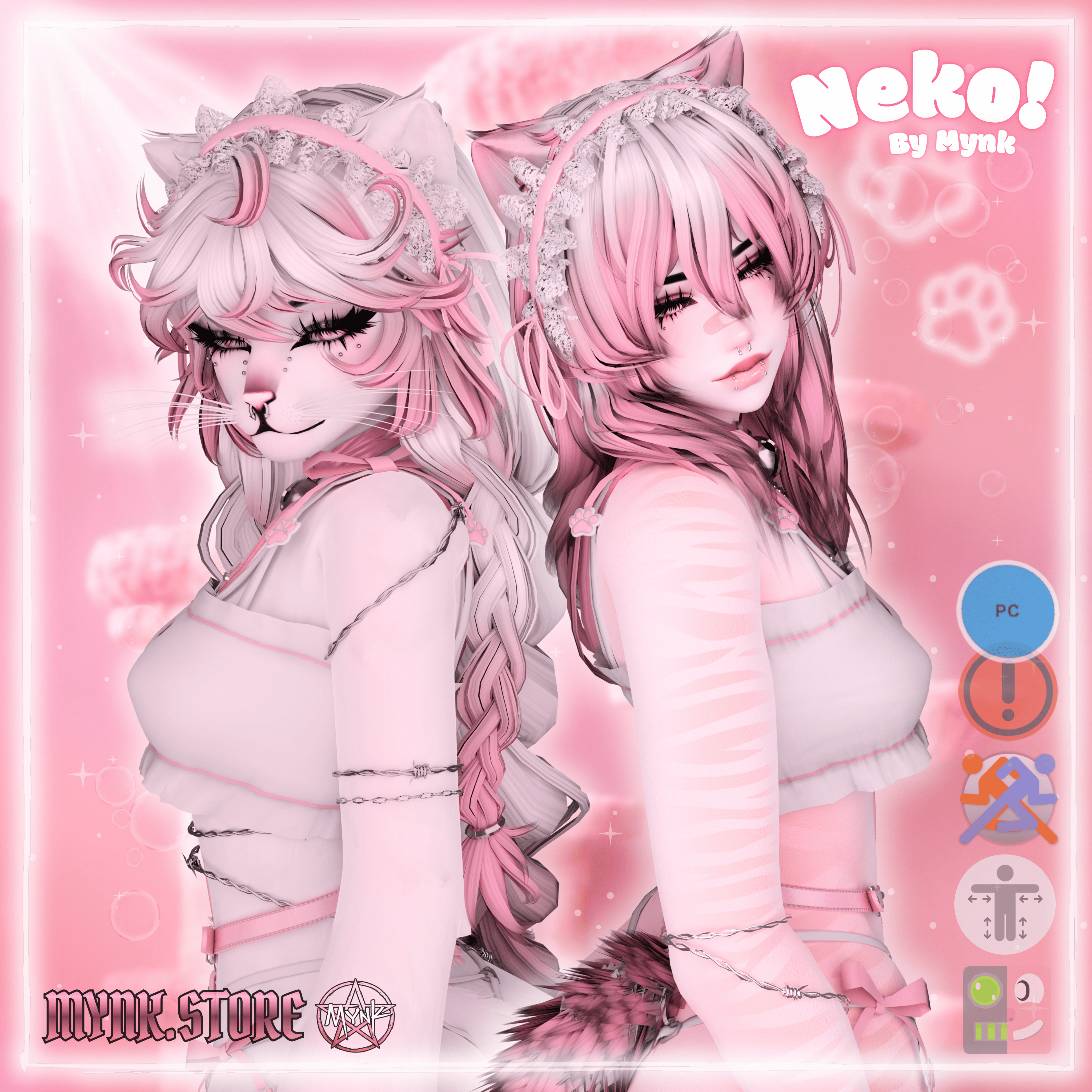 Neko! 猫 BUNDLE (PC)(VRCFT)