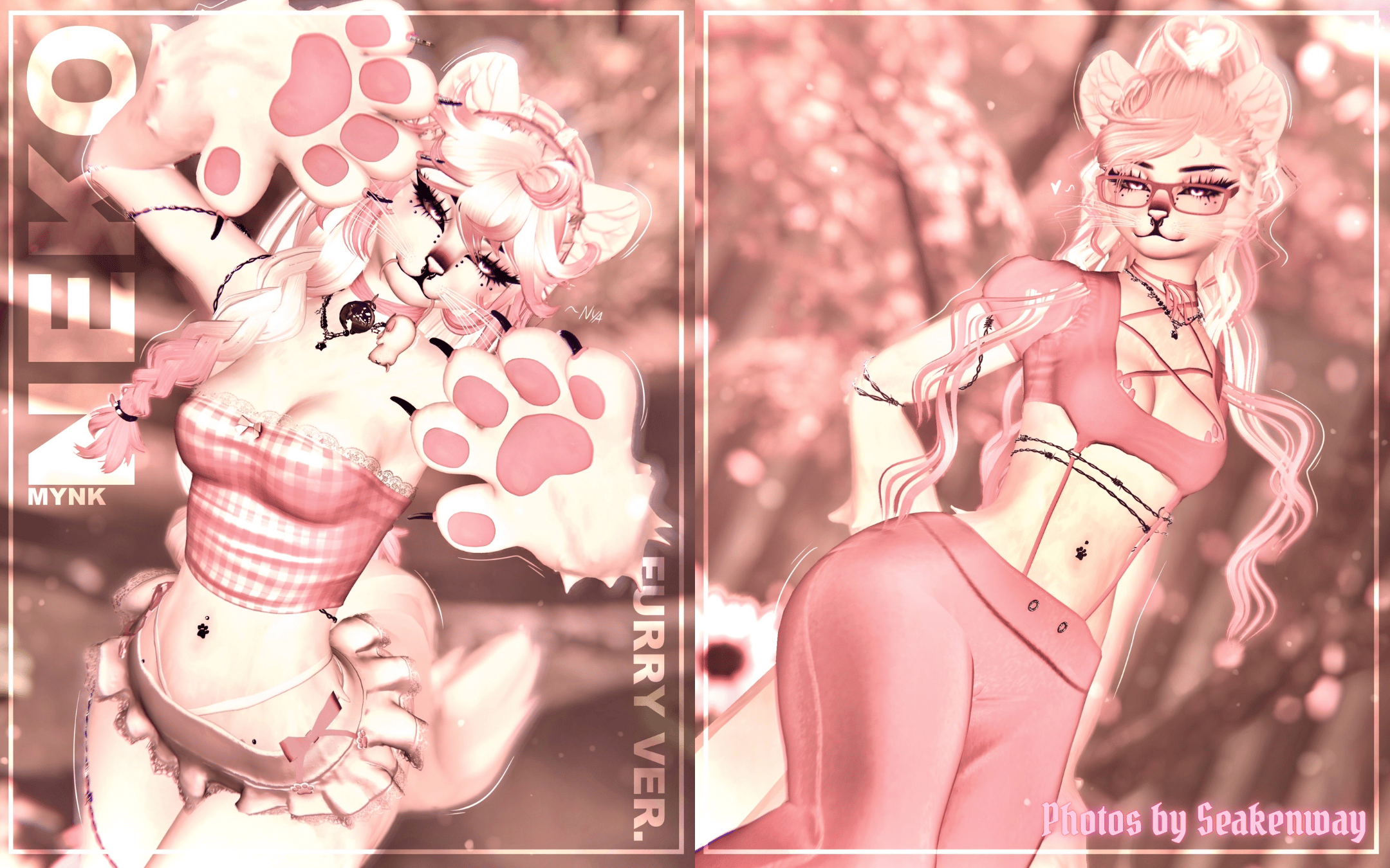 Neko! 猫 FURRY (PC)(VRCFT)