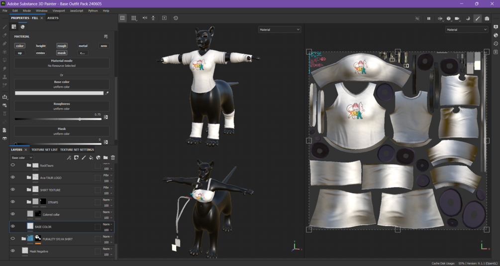 AvaTAUR Base Outfit Pack