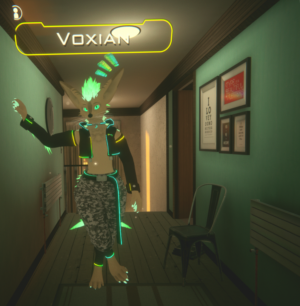 Rex Rave Outfit + Glowsticks