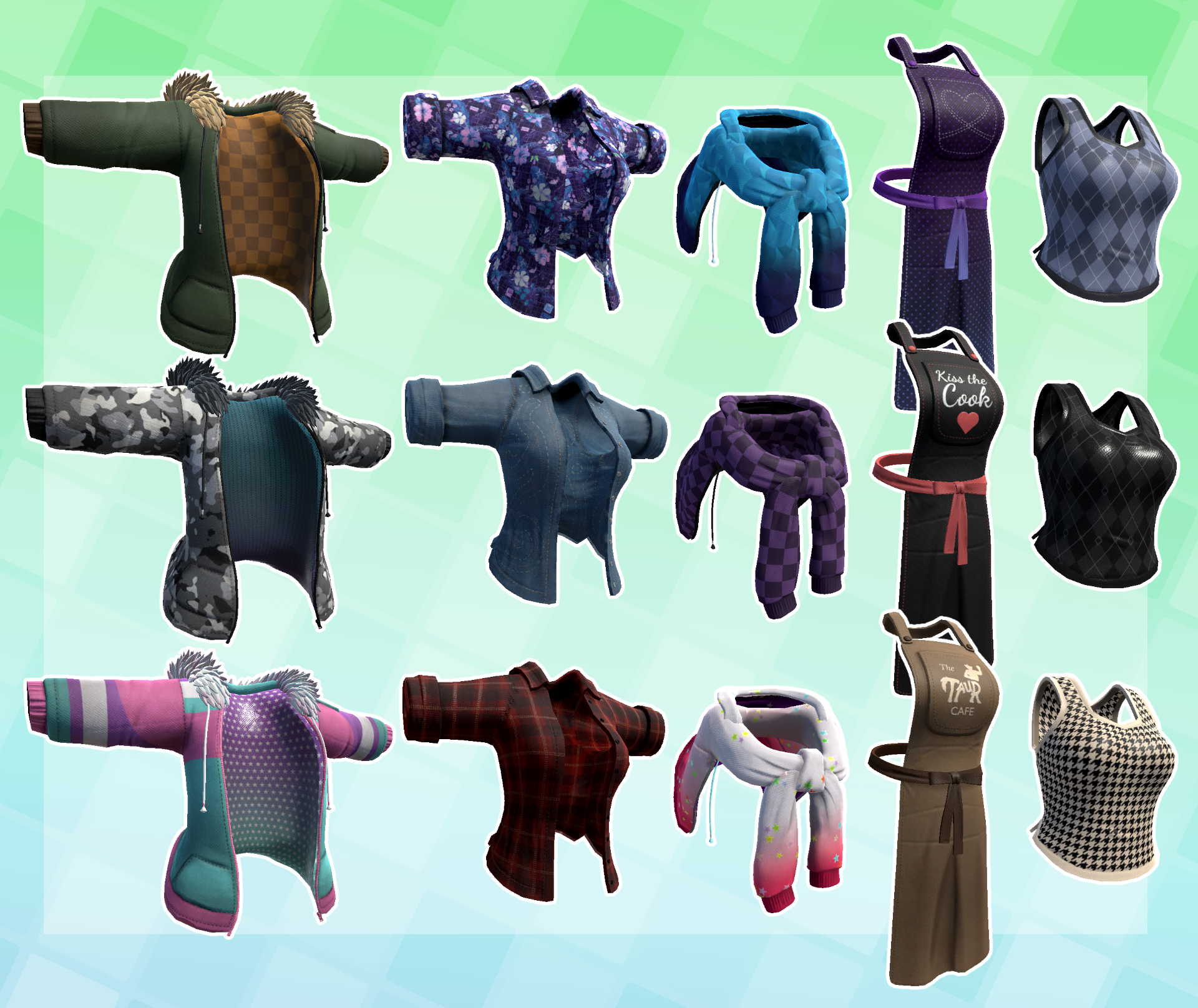AvaTAUR Extended Outfit Pack